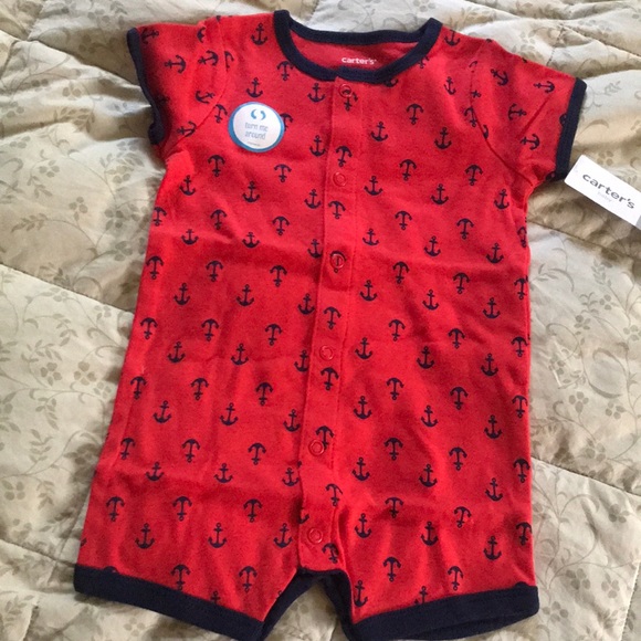 Carter's Other - NWT Carter’s One Piece Snap Front Shorts 6 mo